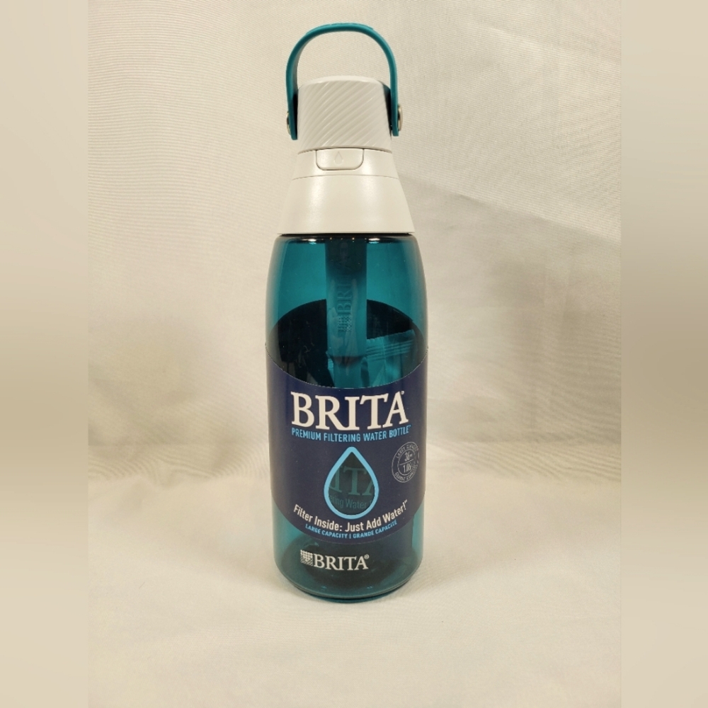 Brita 36oz Sea Glas Premium Leak Proof Filtered Water Bottle with Straw